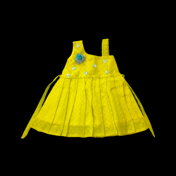 Yellow Baby Girl Gown | Infant Dresses