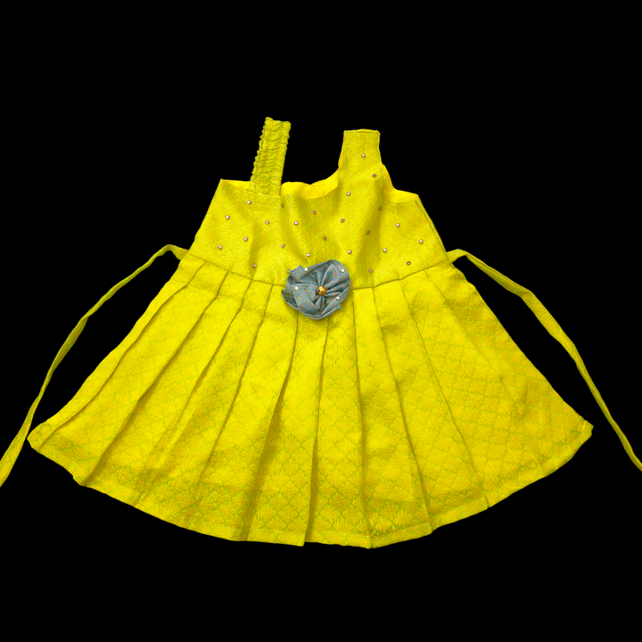 Baby Girl Yellow Gown | Toddler Dresses