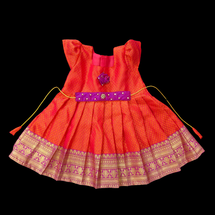 Red Baby Girl Gown | Infant Dresses