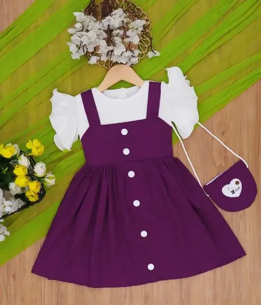Pretty Stylish Girls Frock & Dress