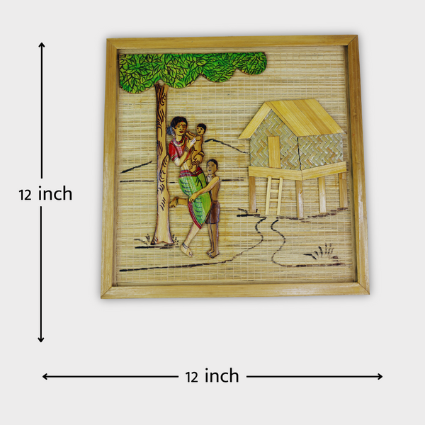 Bamboo Nature Handcraft - Wall Hanging Art Frame